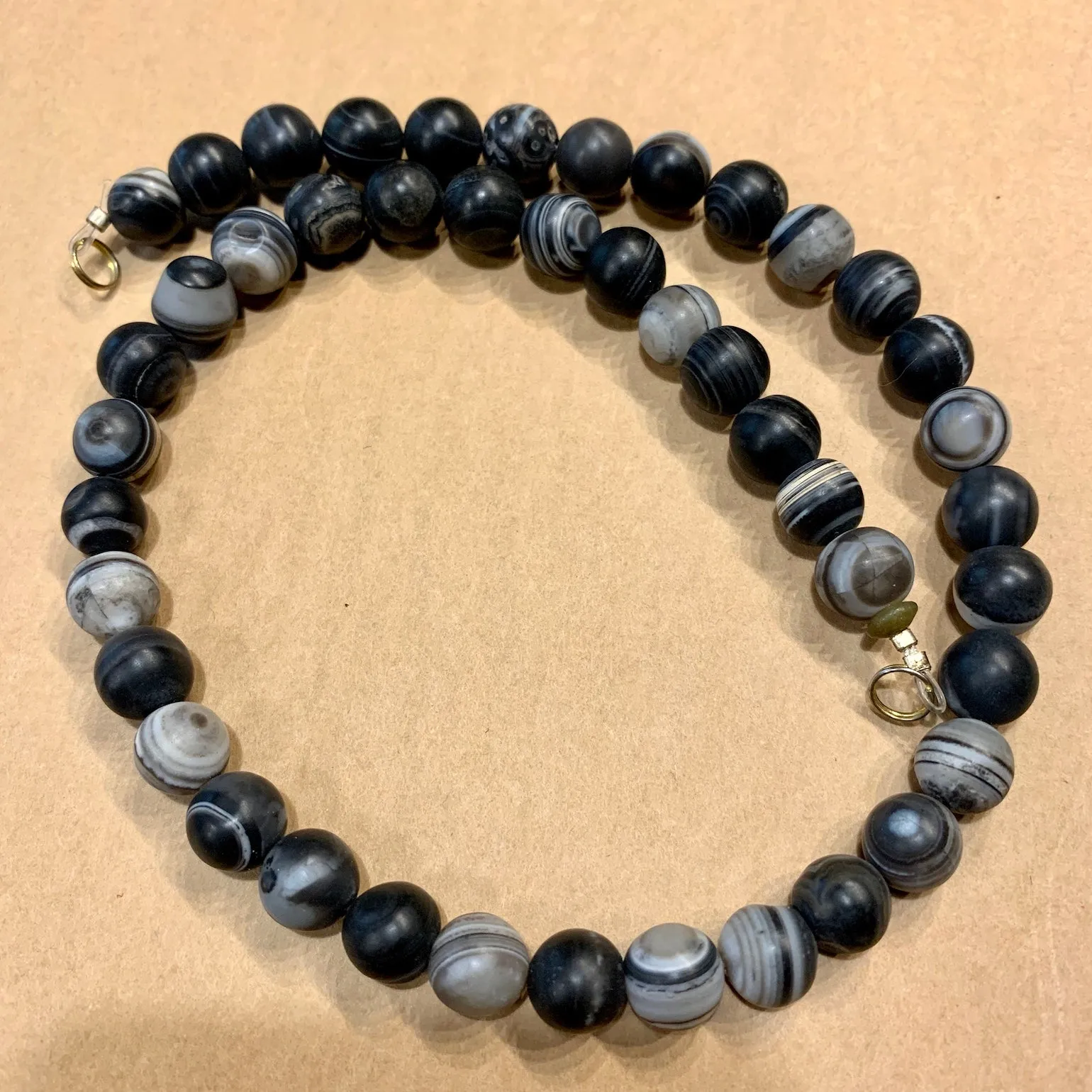 10mm Striped Agate, Afghan