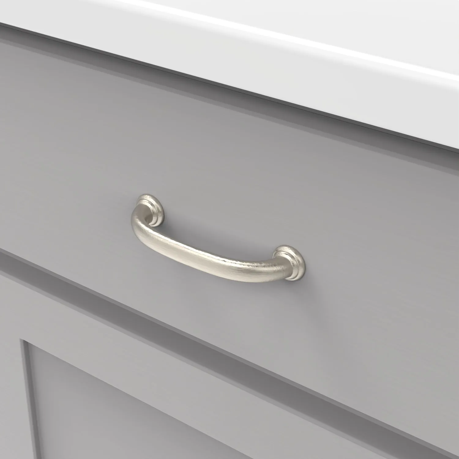 3-3/4 inch (96mm) Zephyr Cabinet Pull