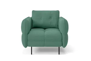 Anzio Armchair Mint Green Linen Fabric