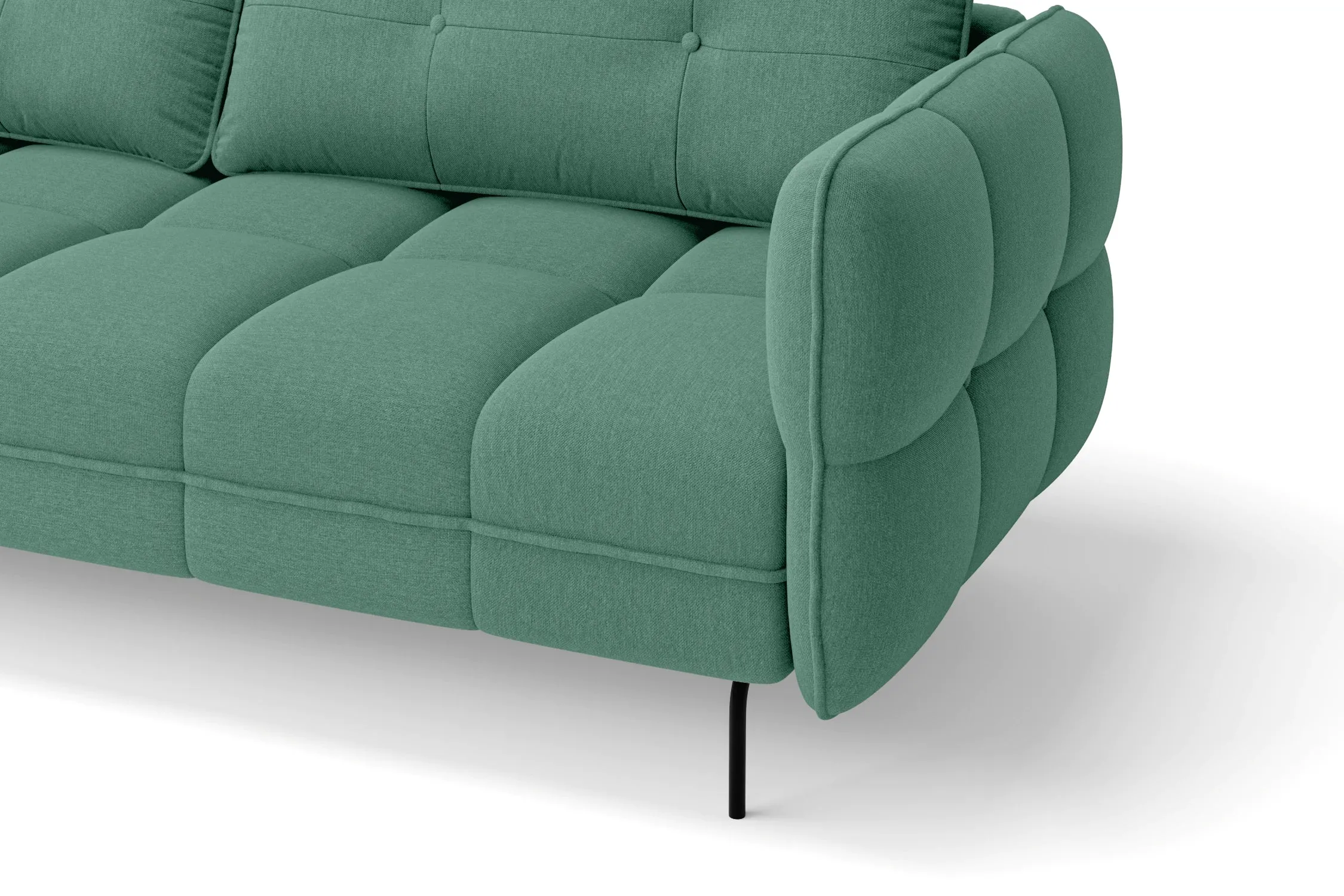 Anzio Armchair Mint Green Linen Fabric
