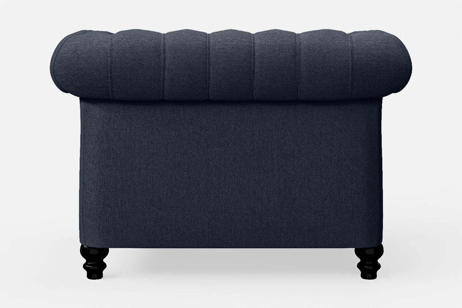 Aversa Armchair Dark Blue Linen Fabric