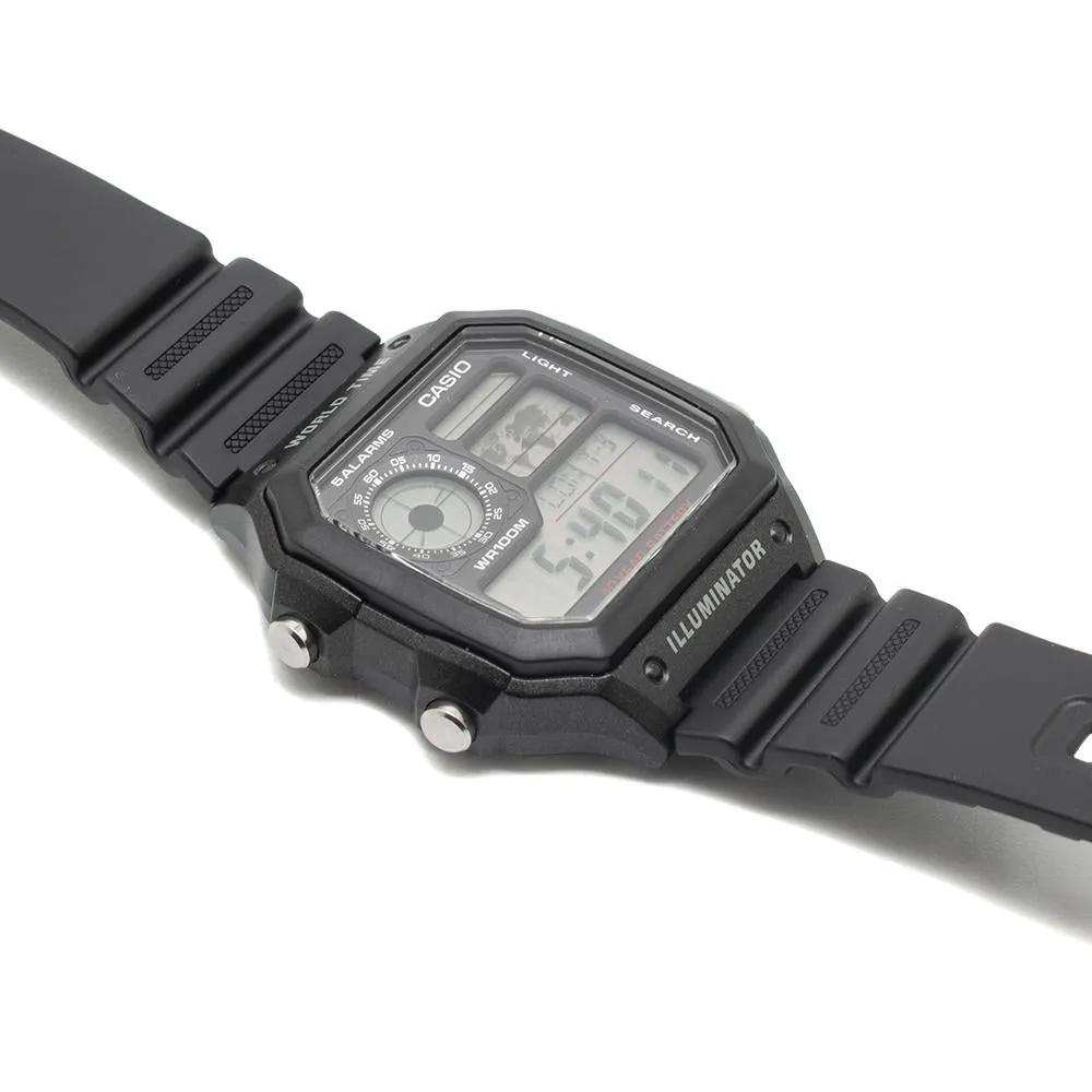 Casio Digital Watch (AE1200WH-1A) / Black