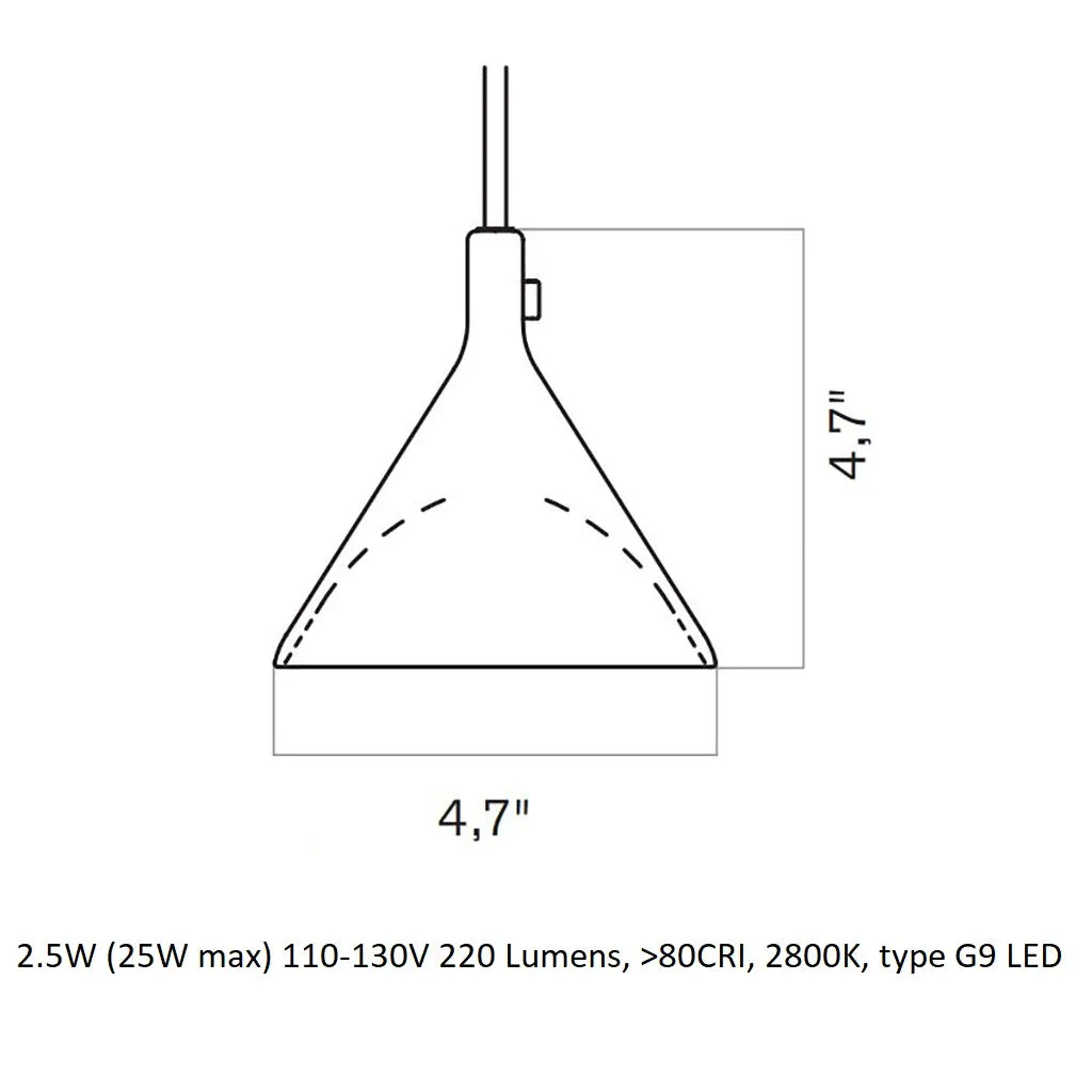 Cast LED Pendant Light