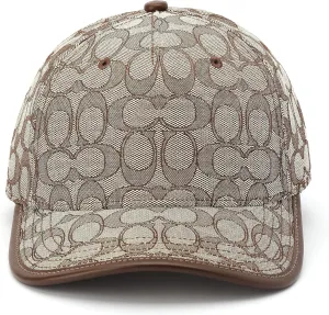 Coach Women's Signature C Jacquard Baseball Cap