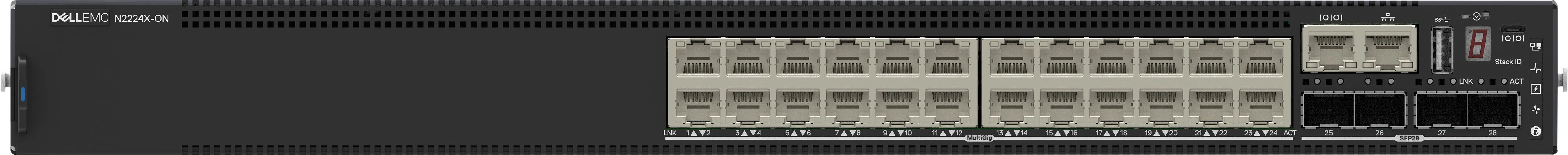 Dell Emc Powerswitch N2200-On Series N2224x-On - Switch - 24 Ports - Managed - Rack-Mountable - Campus Smart Value