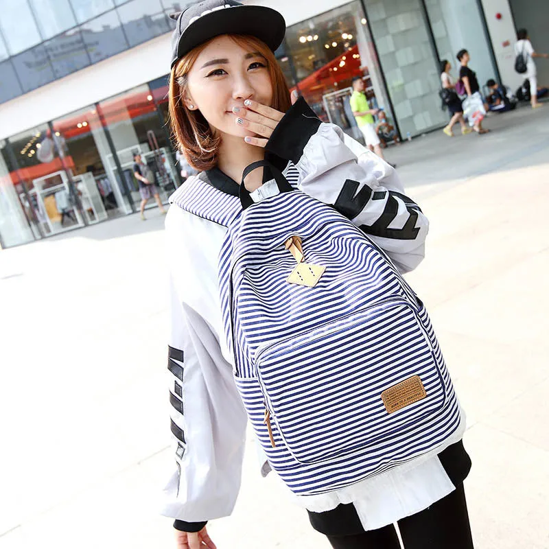 Feminine Canvas Backpack