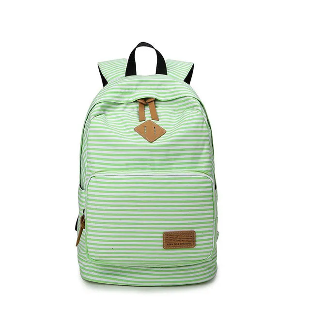 Feminine Canvas Backpack