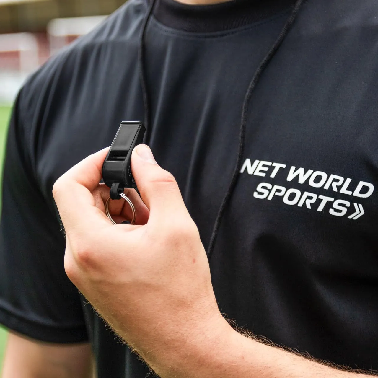 FORZA Brass & Plastic Referee Whistles with Durable Lanyards | Single or 12-Pack Options  Ideal for Coaches, Referees, Training Drills, and Sports Events