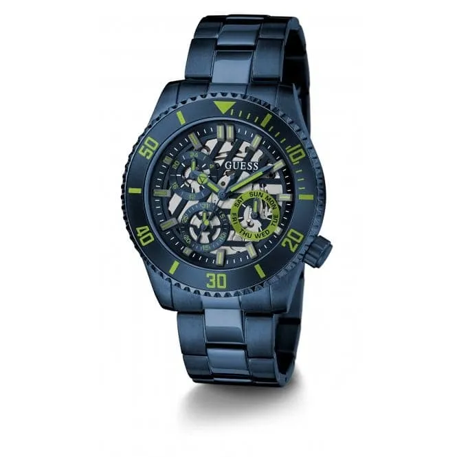 Gents Axle Stainless Steel Navy Watch GW0488G4