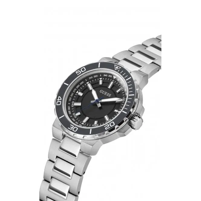 Gents Track Stainless Steel Silver Watch GW0426G1