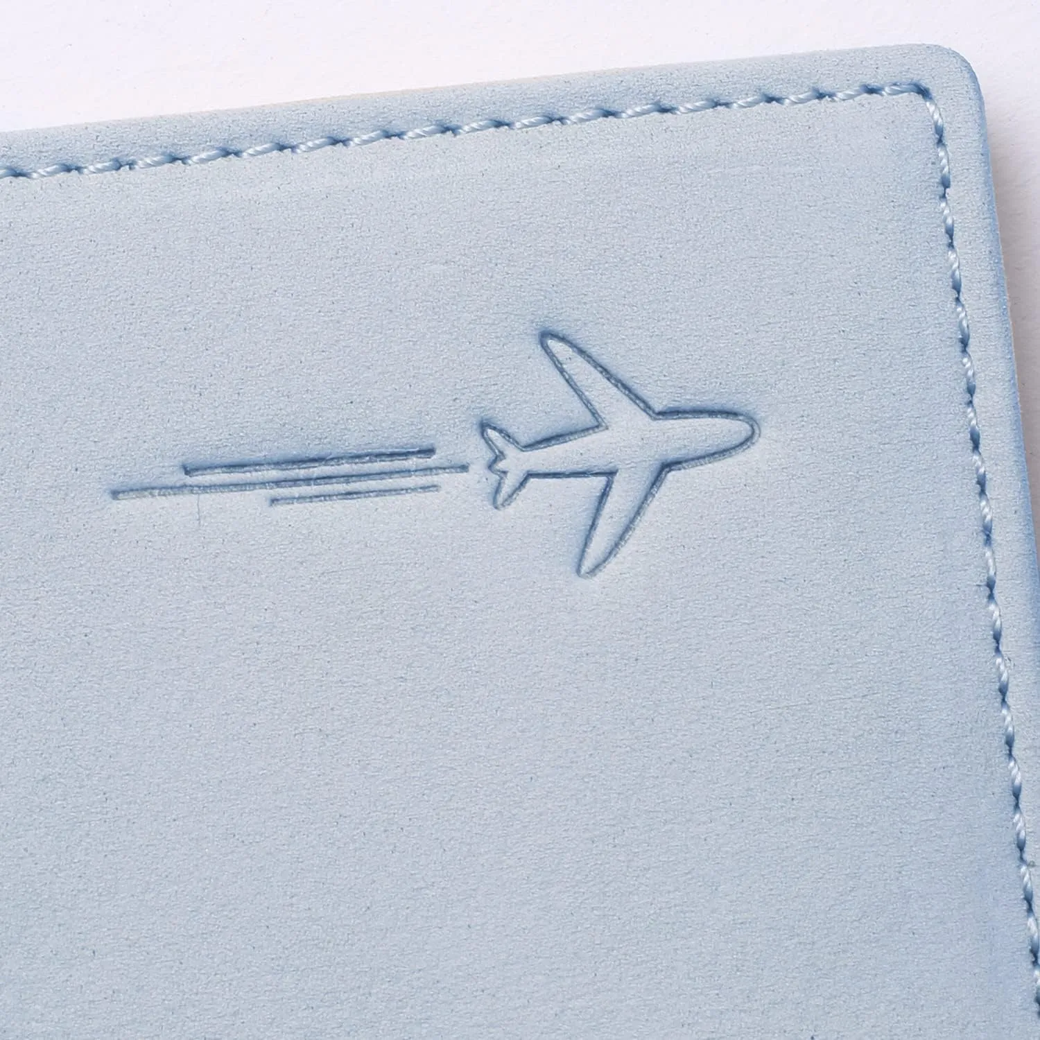 Genuine Leather Passport Case, RFID Passport Cover with Credit Card Holder for Women and Men Family ID Travel