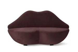 Grosseto 2 Seater Sofa Grape Velvet