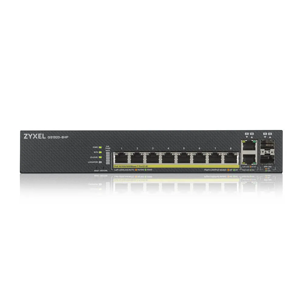 Gs1920-8Hpv2 10Port Smartswitch