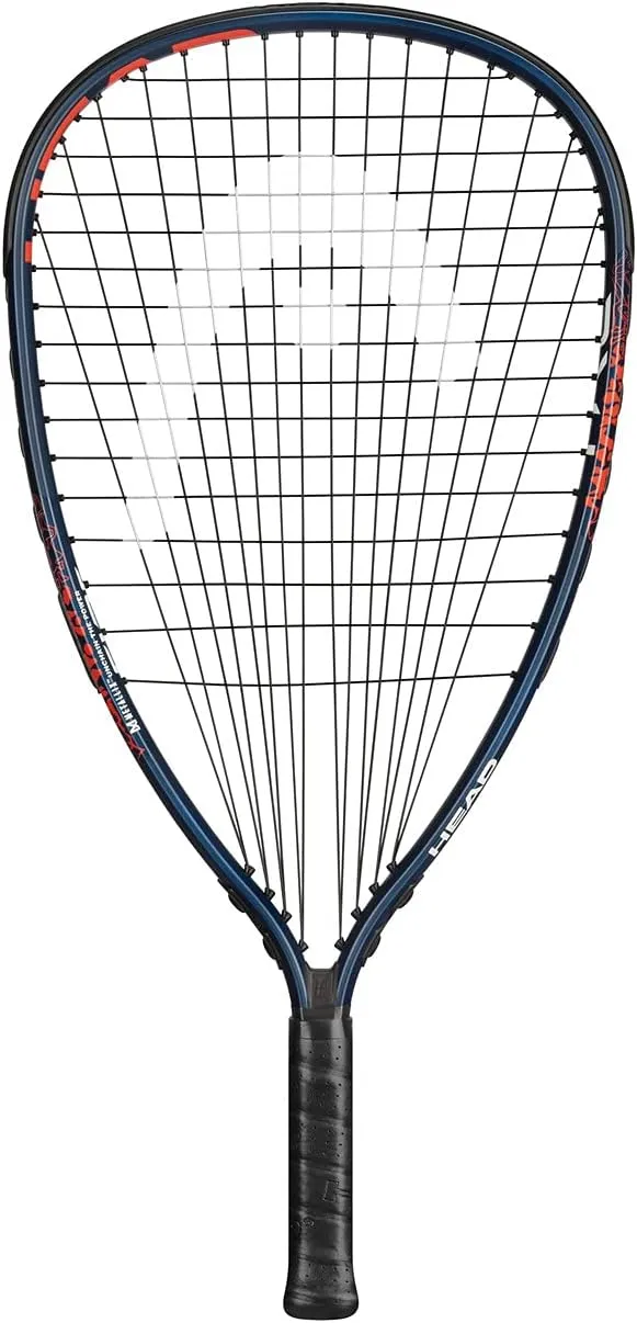 HEAD MX Fire 190 Beginners Racquetball Racket - Pre-Strung Head Light Balance Racquet