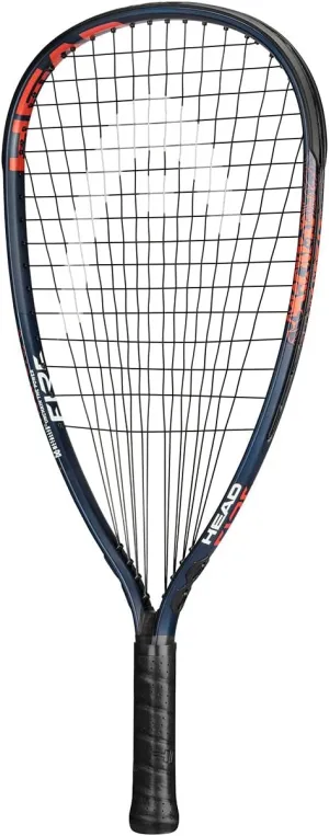 HEAD MX Fire 190 Beginners Racquetball Racket - Pre-Strung Head Light Balance Racquet