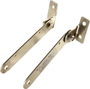 Johnny Ray Transducer Bracket - Universal Speed Reeder Transom Mount for Fish Finders, Adjustable Stainless Steel Transducer Mount for Fishing Boats