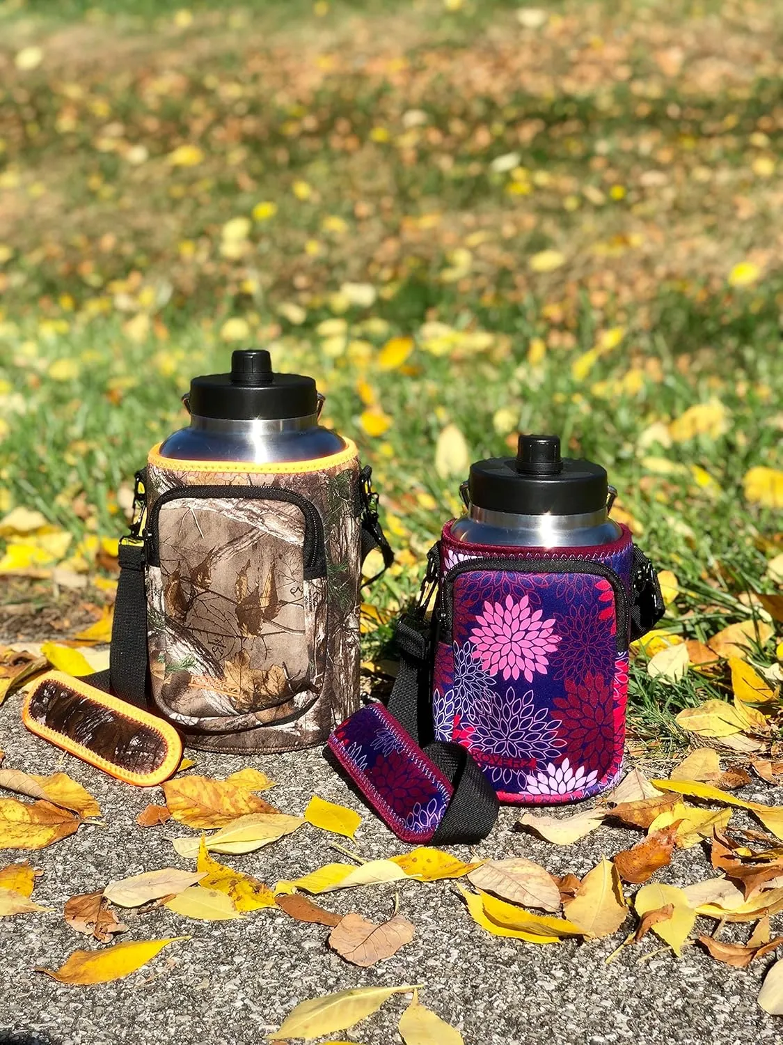 Koverz One Gallon Jug Carrier, Compatible with Yeti & RTIC One Gallon Jugs - Realtree Camo