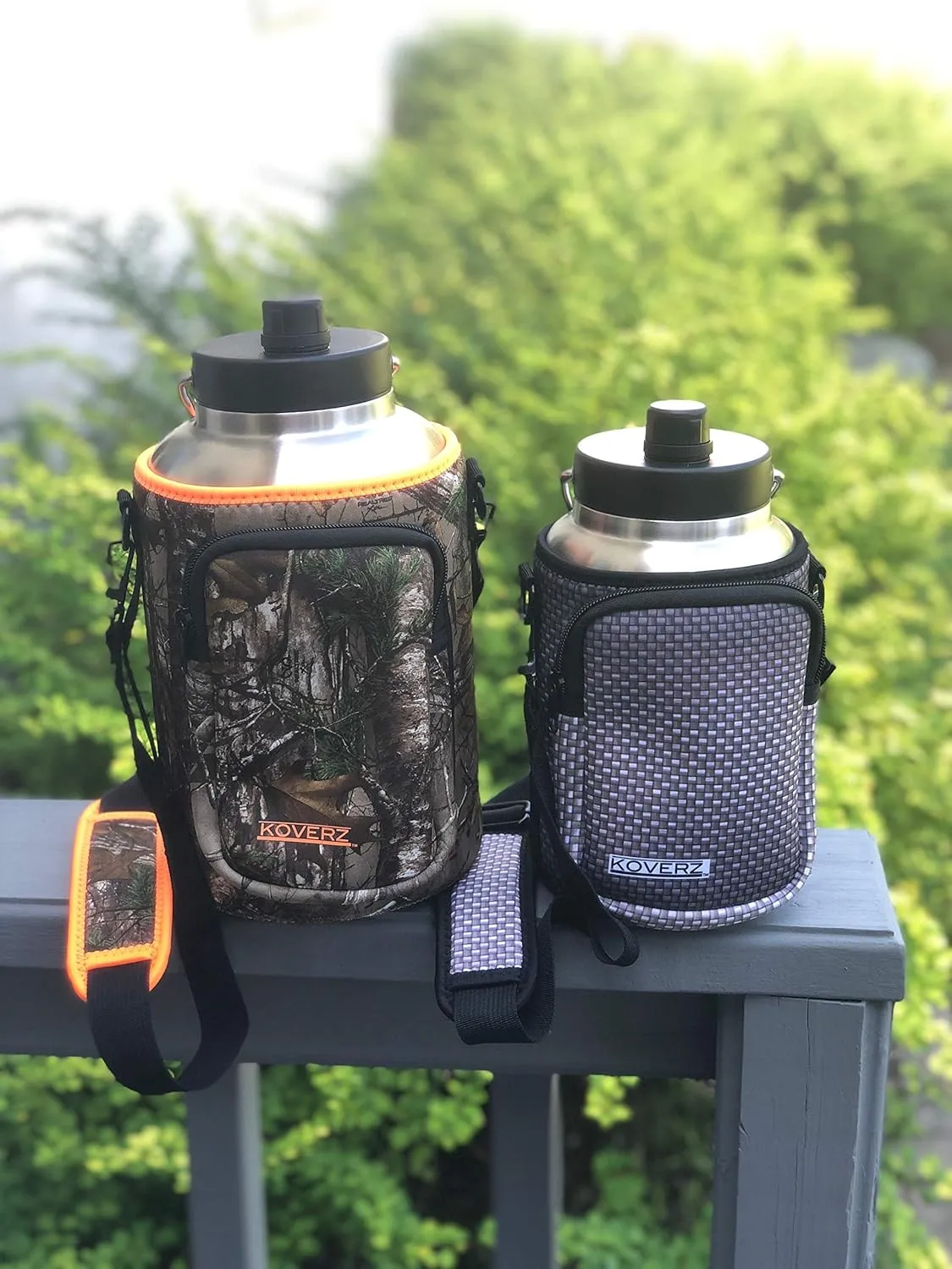 Koverz One Gallon Jug Carrier, Compatible with Yeti & RTIC One Gallon Jugs - Realtree Camo