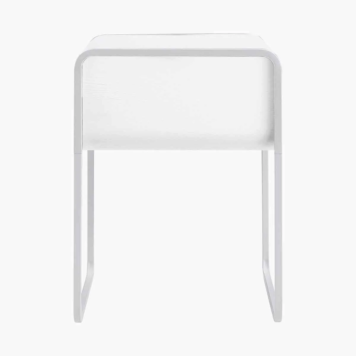 Leroy Brass Handle Bedside Table