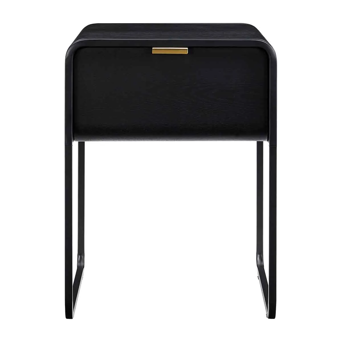 Leroy Brass Handle Bedside Table