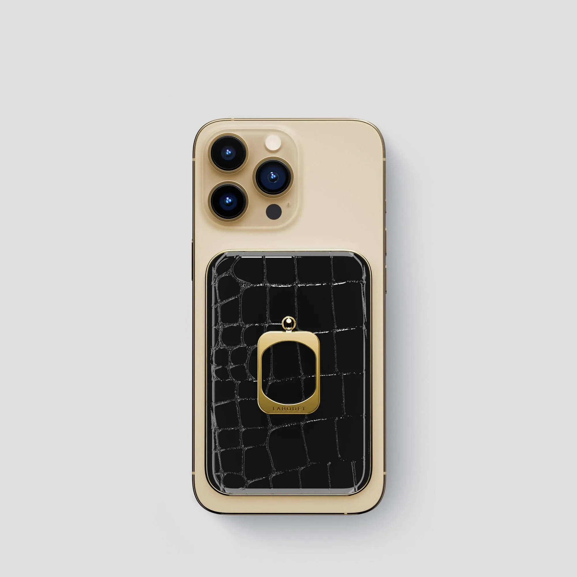 MagSafe Ring For iPhone 15 Pro In Shiny Alligator
