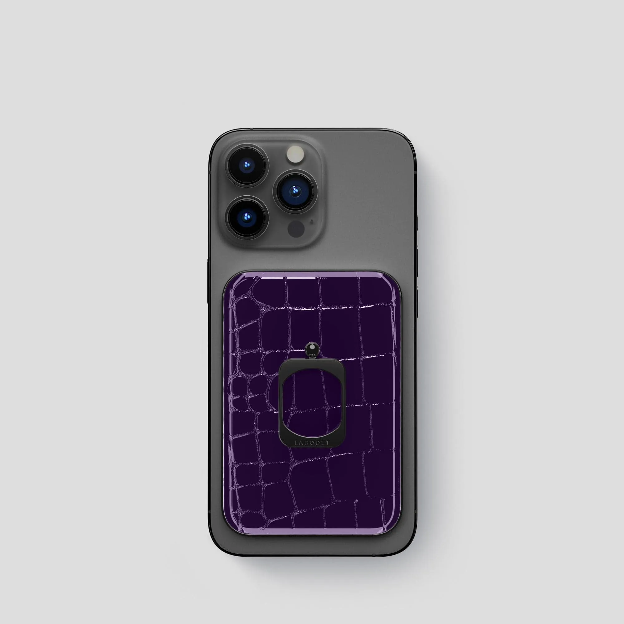MagSafe Ring For iPhone 15 Pro In Shiny Alligator