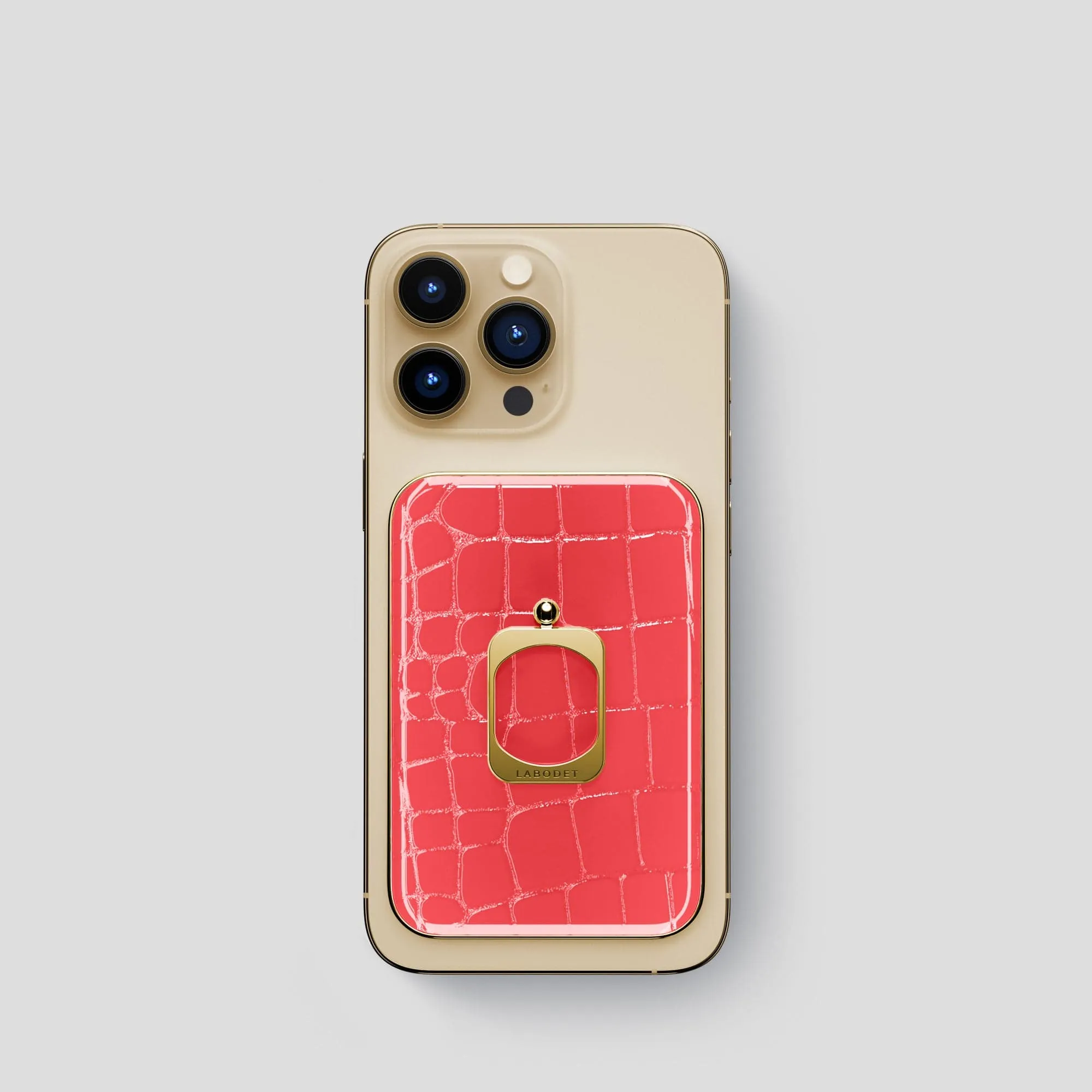 MagSafe Ring For iPhone 15 Pro In Shiny Alligator
