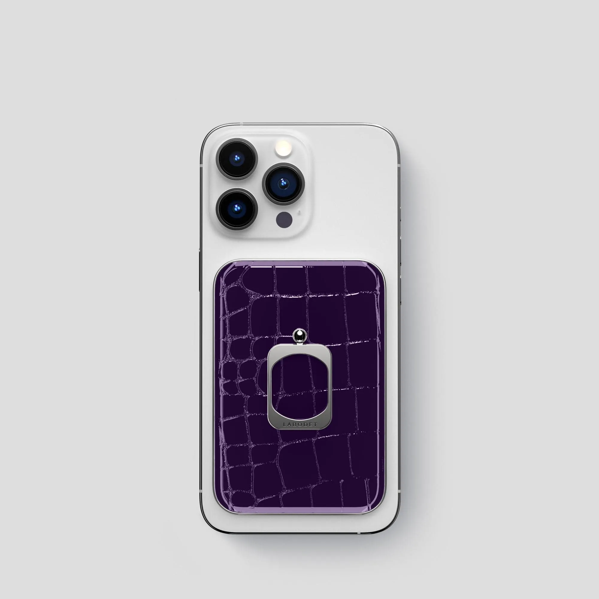 MagSafe Ring For iPhone 15 Pro In Shiny Alligator