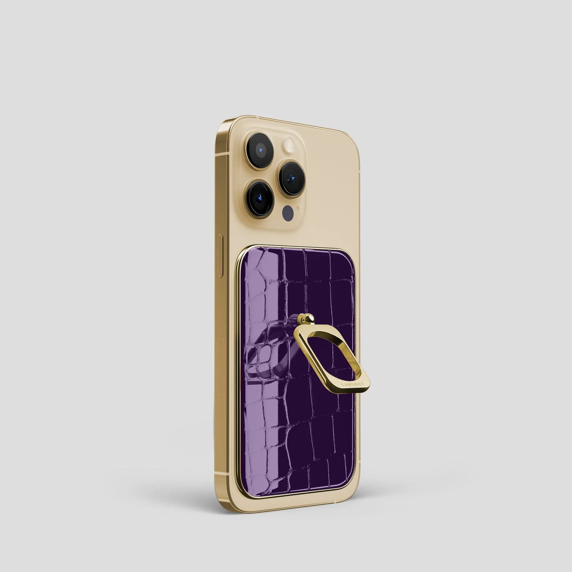 MagSafe Ring For iPhone 15 Pro In Shiny Alligator
