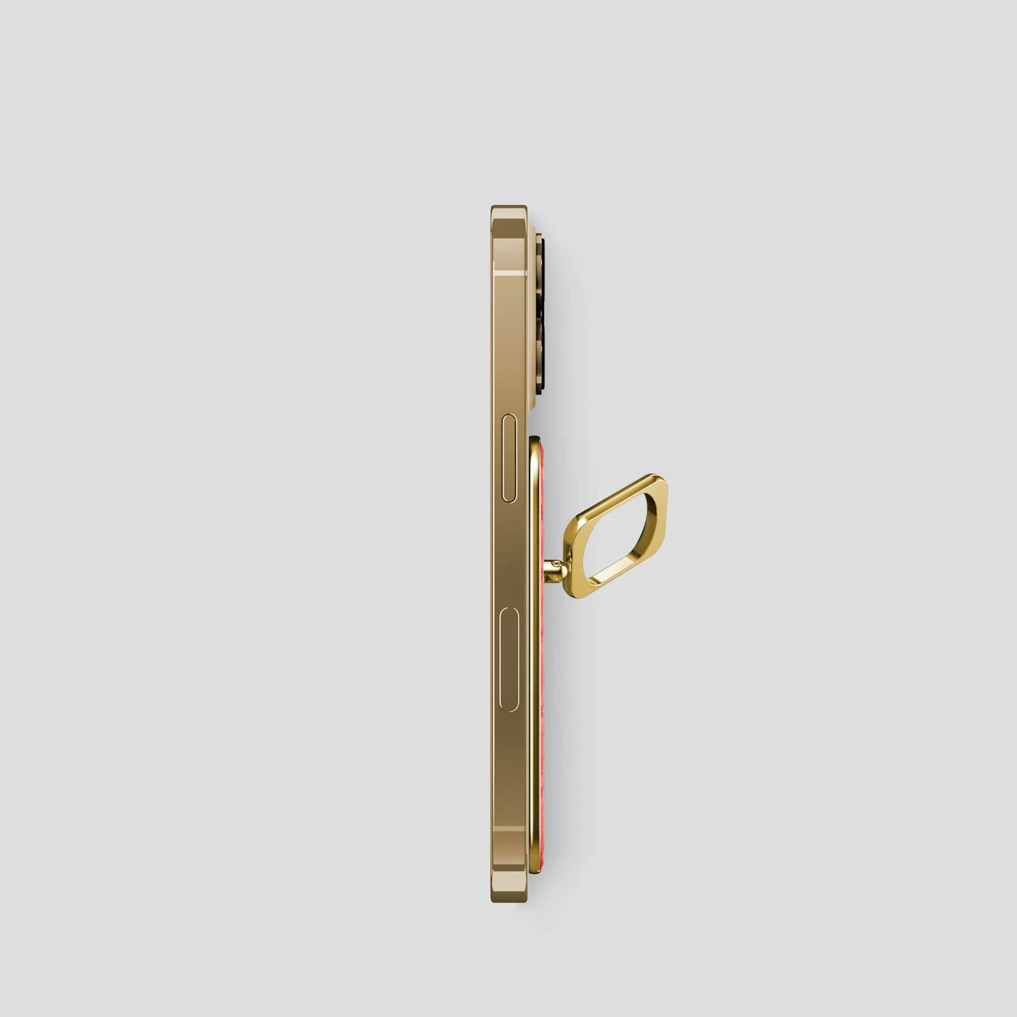 MagSafe Ring For iPhone 15 Pro In Shiny Alligator