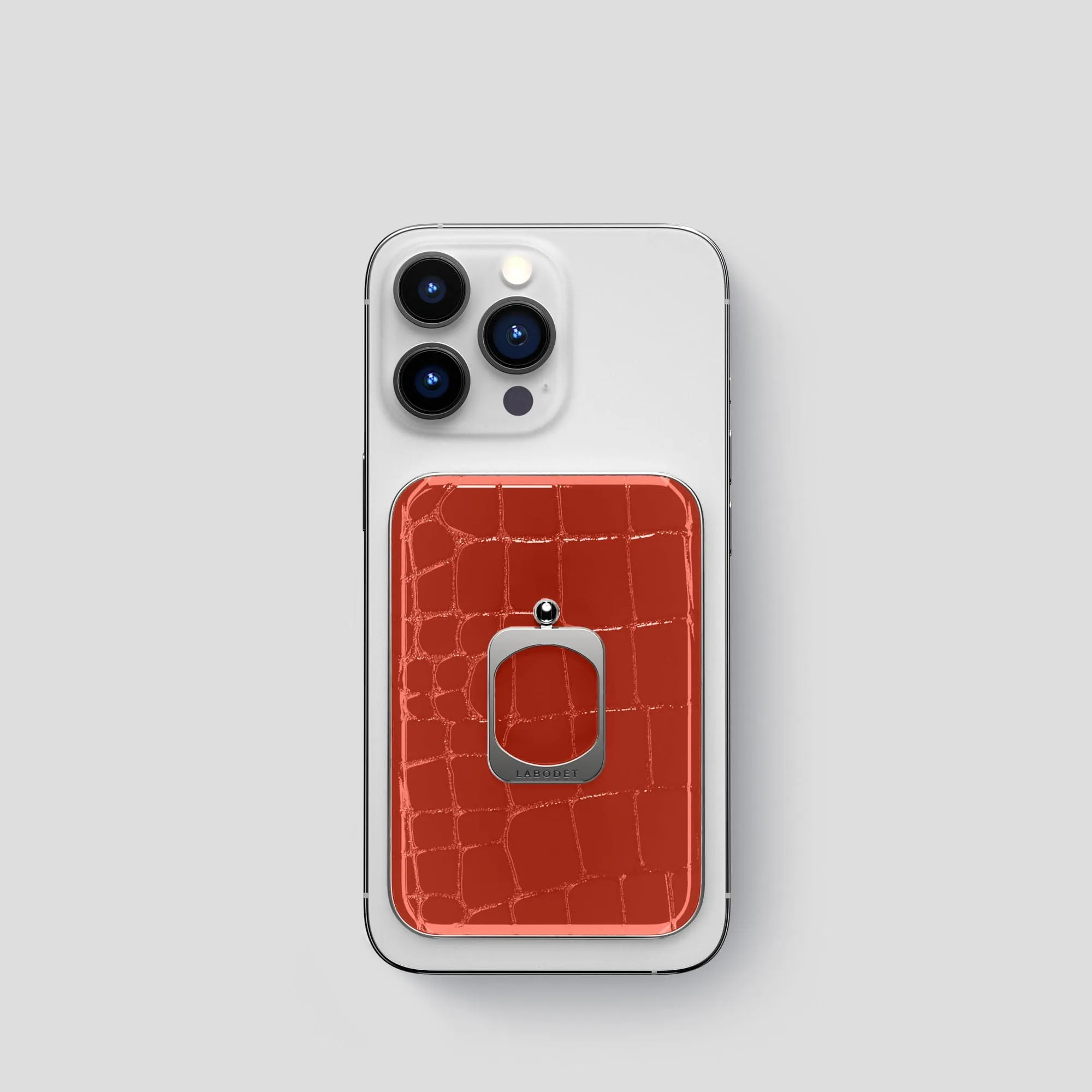 MagSafe Ring For iPhone 15 Pro In Shiny Alligator