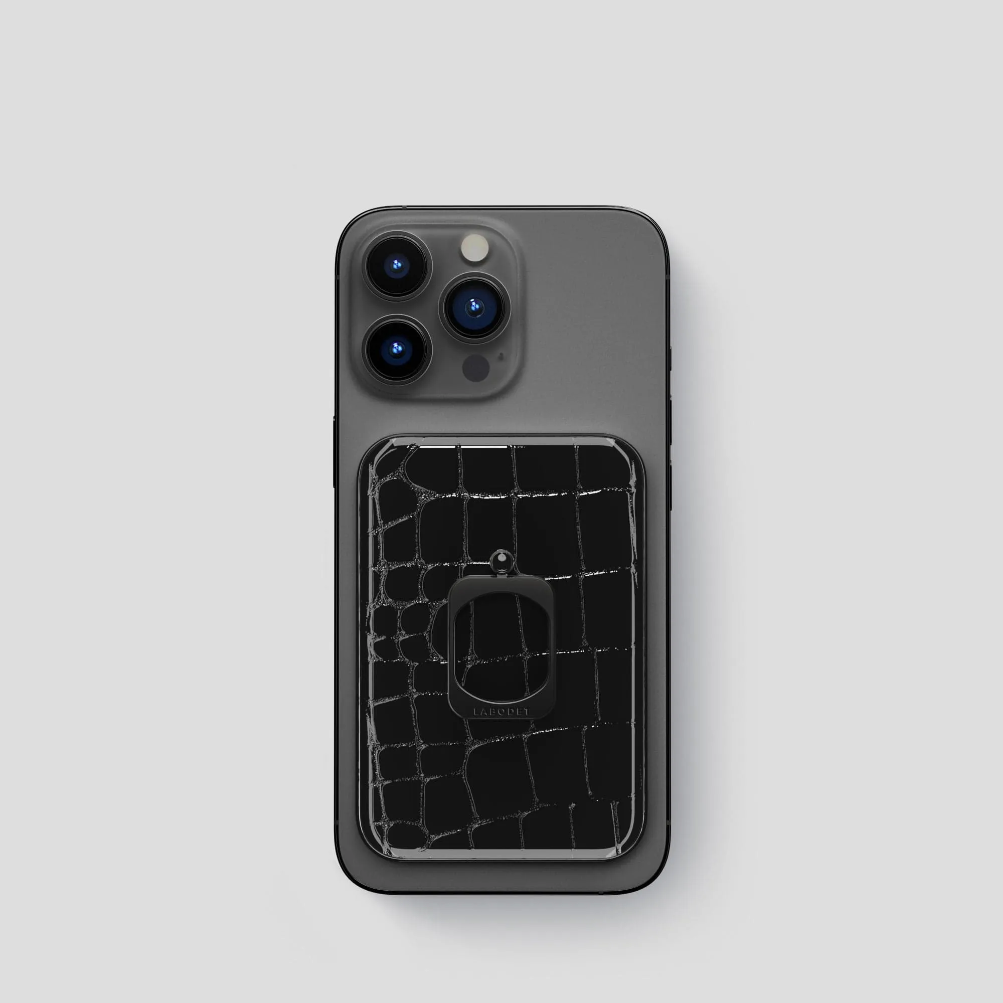 MagSafe Ring For iPhone 15 Pro In Shiny Alligator