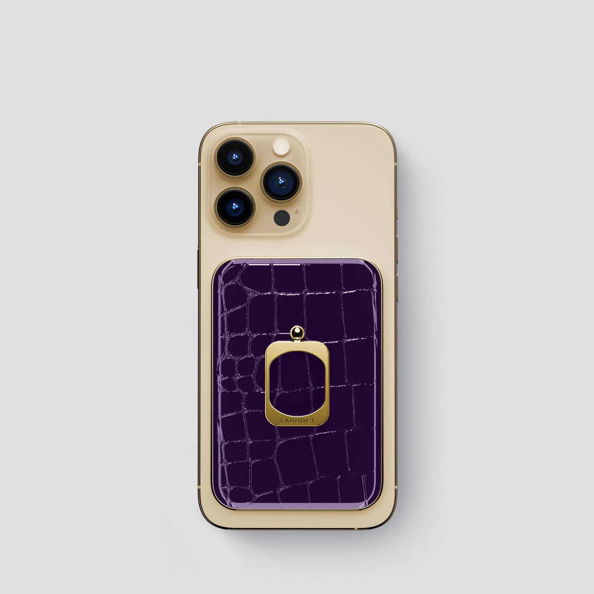 MagSafe Ring For iPhone 15 Pro In Shiny Alligator
