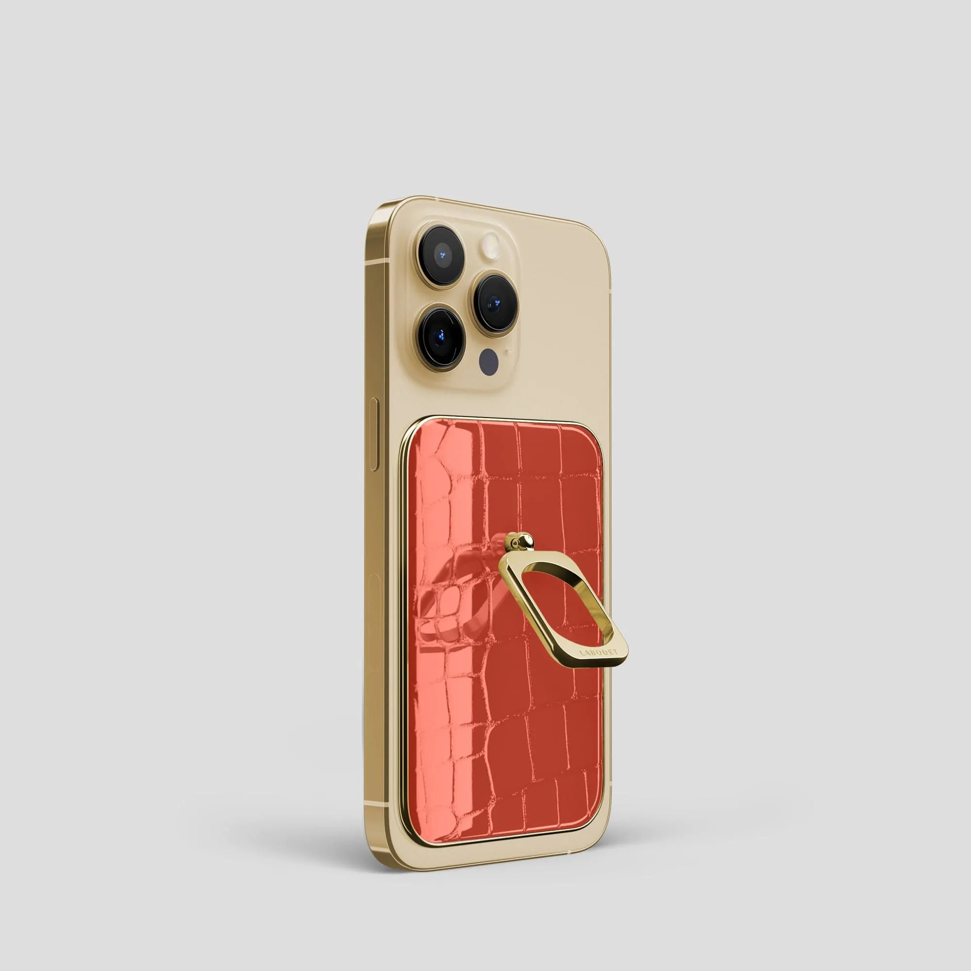 MagSafe Ring For iPhone 15 Pro In Shiny Alligator