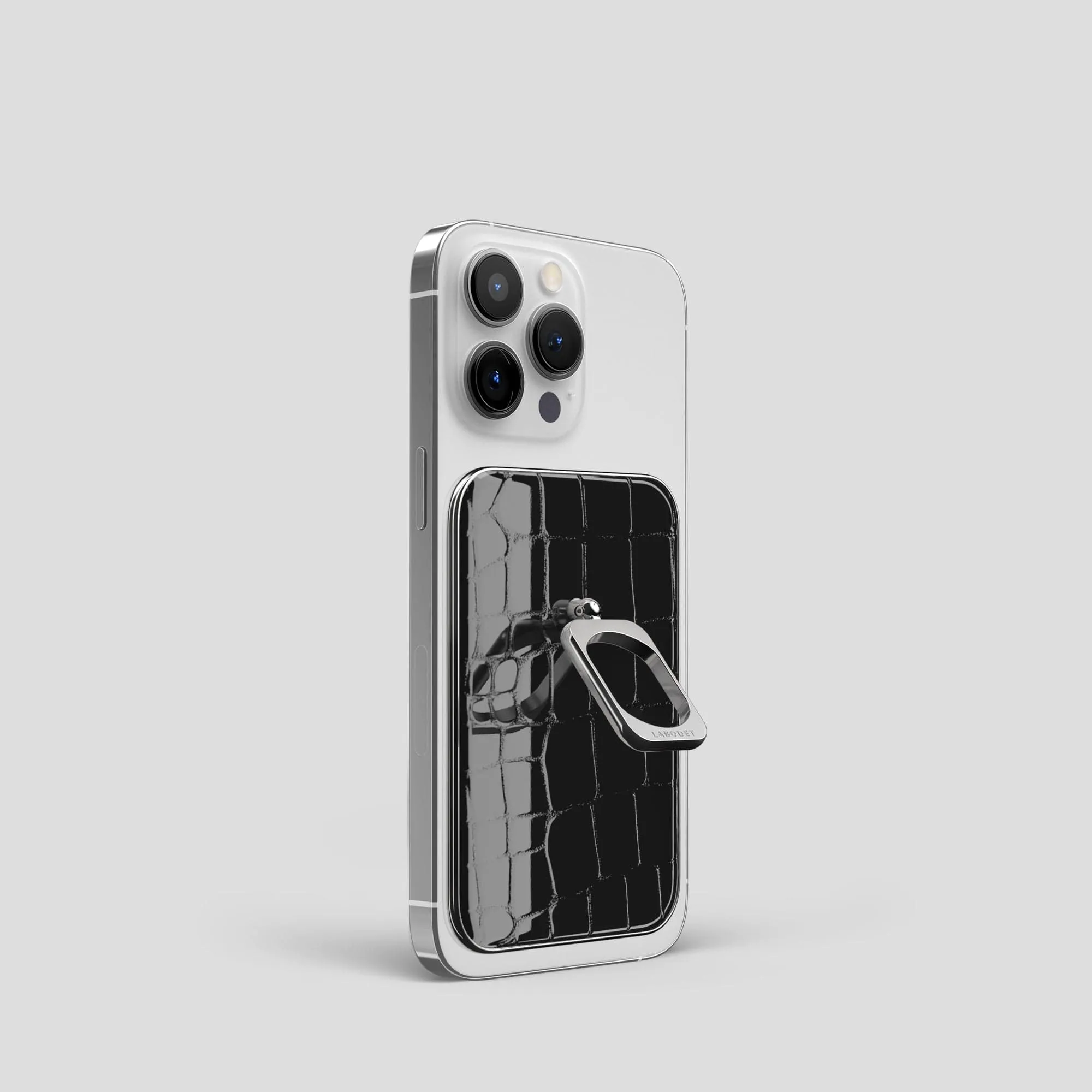 MagSafe Ring For iPhone 15 Pro In Shiny Alligator