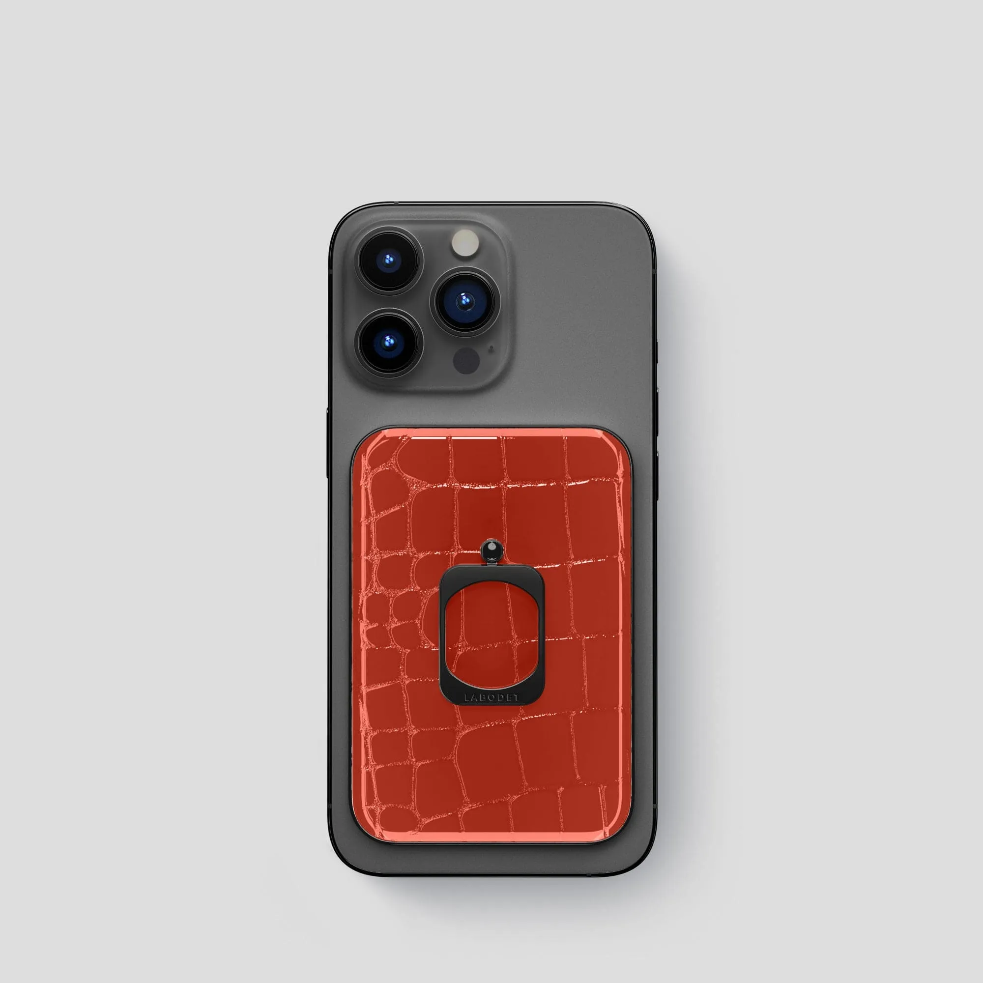 MagSafe Ring For iPhone 15 Pro In Shiny Alligator