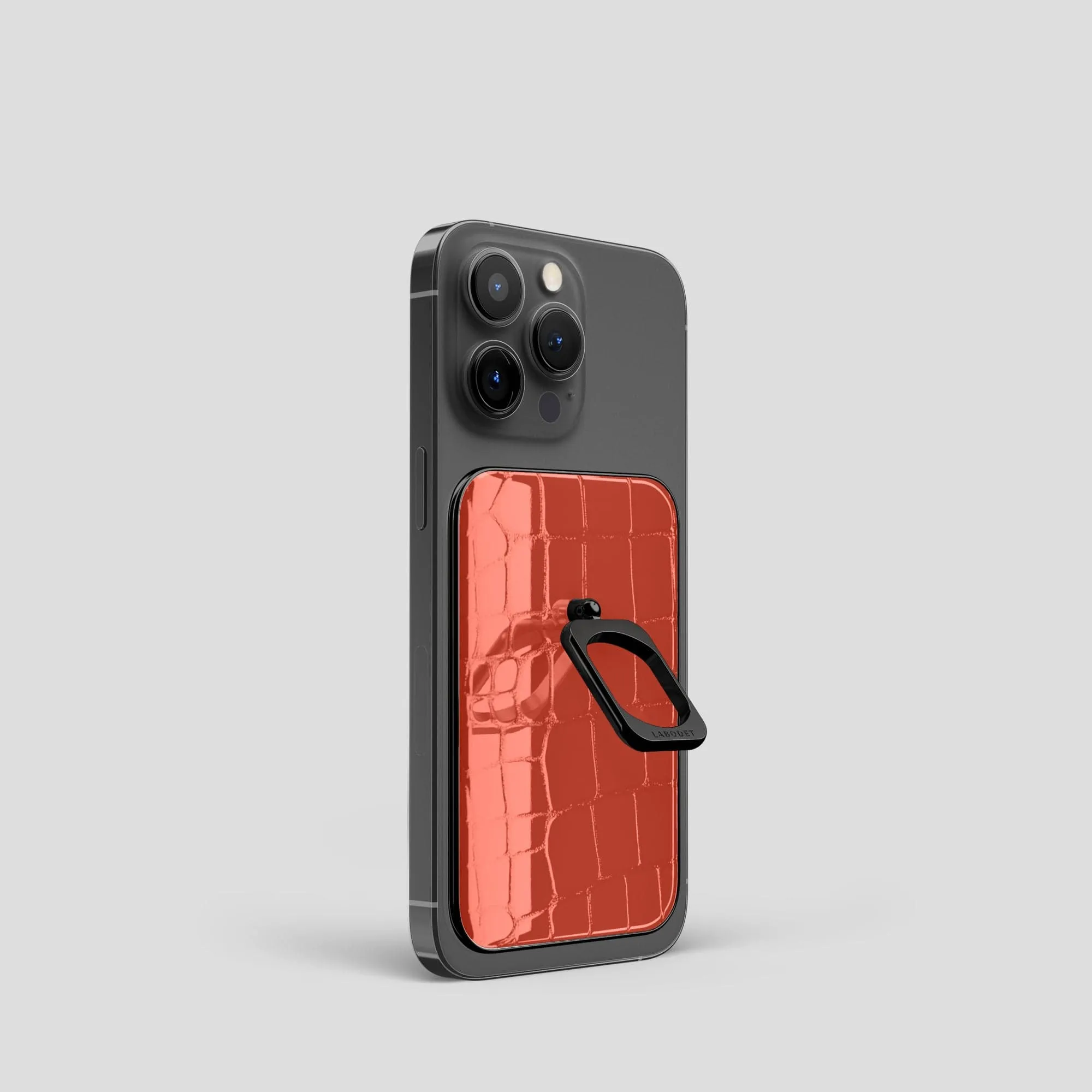 MagSafe Ring For iPhone 15 Pro In Shiny Alligator