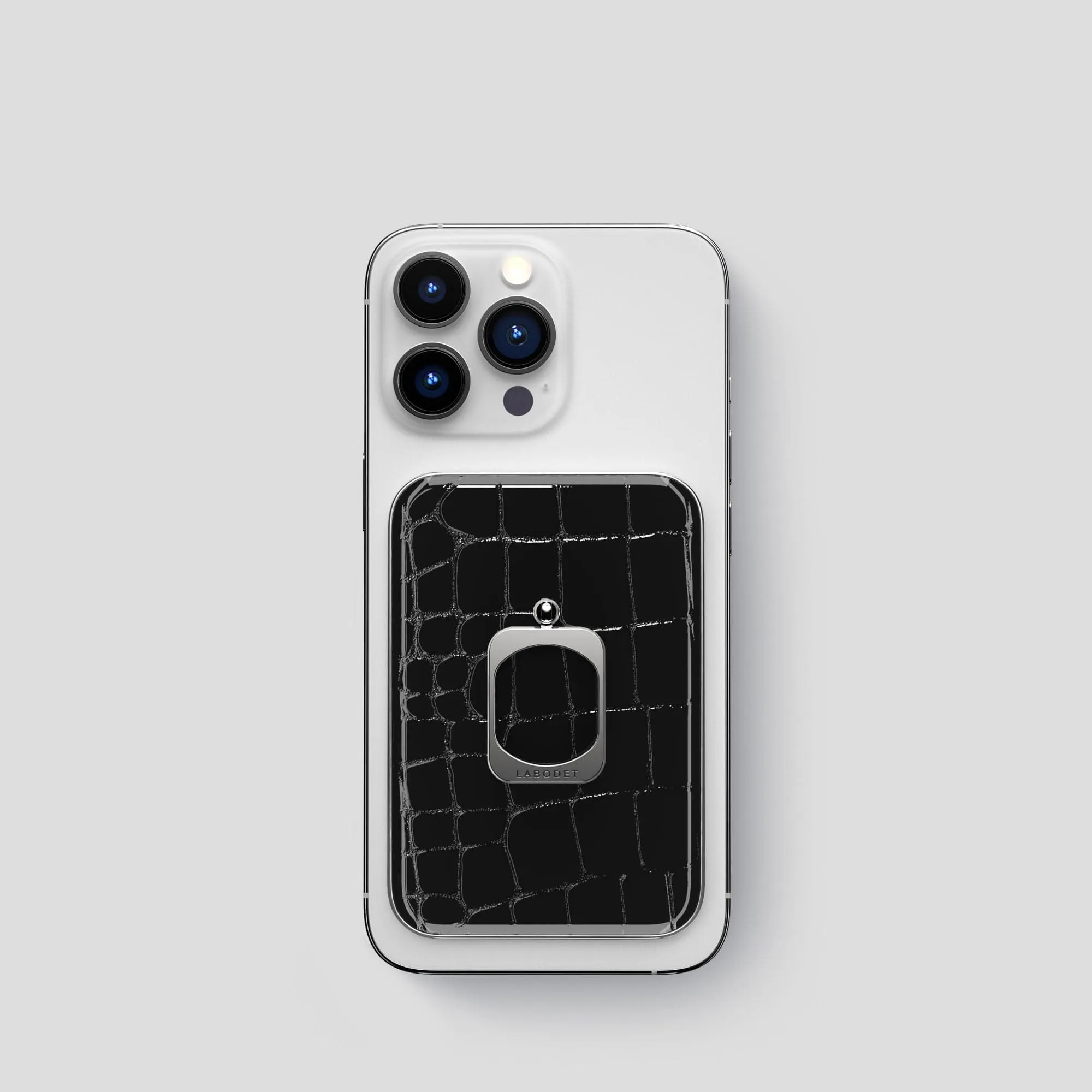 MagSafe Ring For iPhone 15 Pro In Shiny Alligator