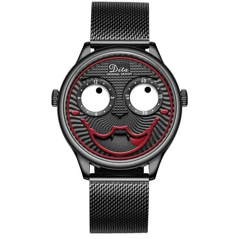 Men Fashion Unique Joker Design Quartz Watches
