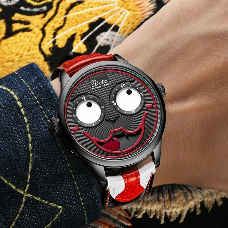 Men Fashion Unique Joker Design Quartz Watches