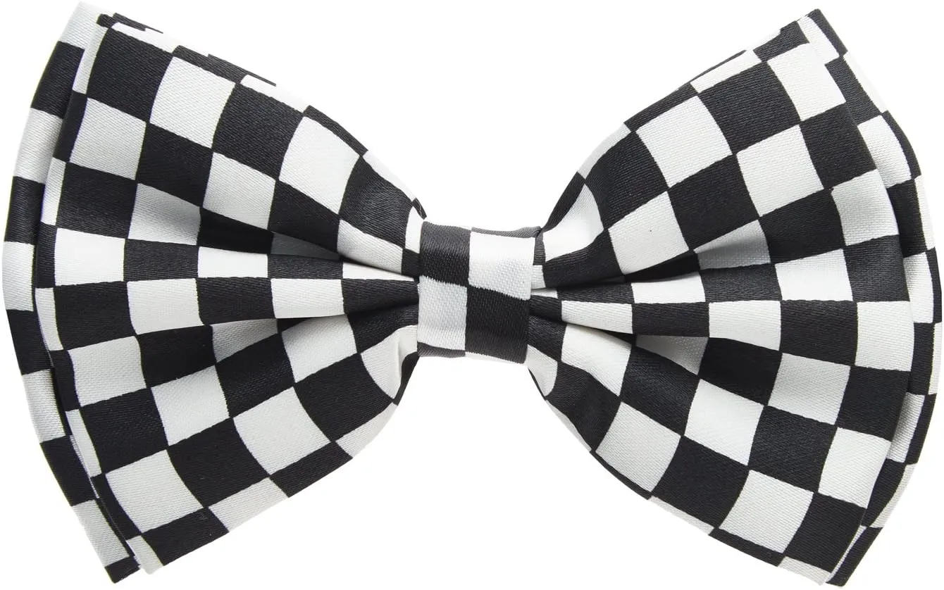 Mens Adjustable Pre-Tied Bow Ties - Bowties for Men - Many Colors to Choose From