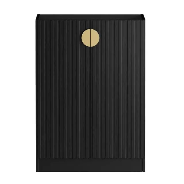 Otti Marlo Black 1060mm Laundry Cabinet Set
