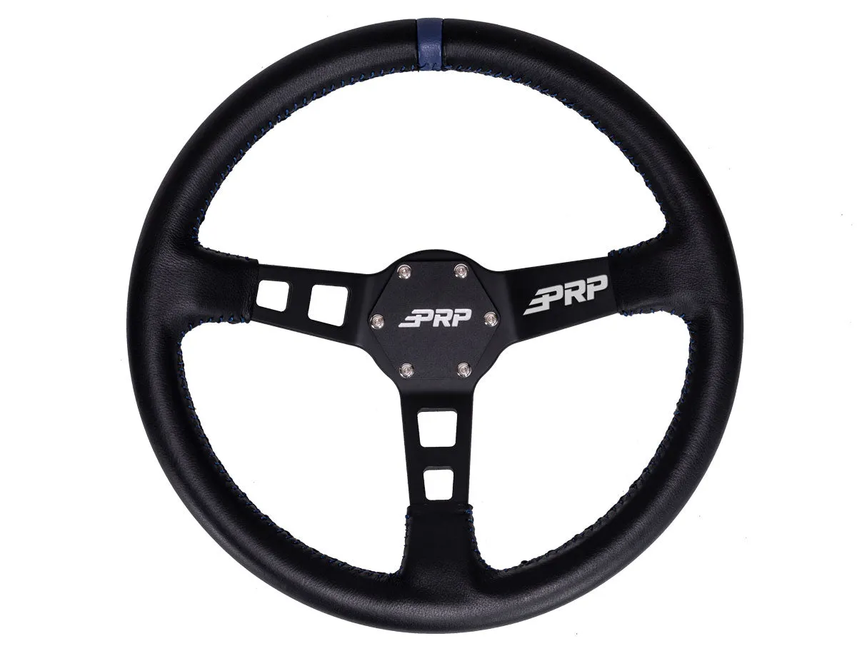 PRP DEEP DISH STEERING WHEEL – LEATHER