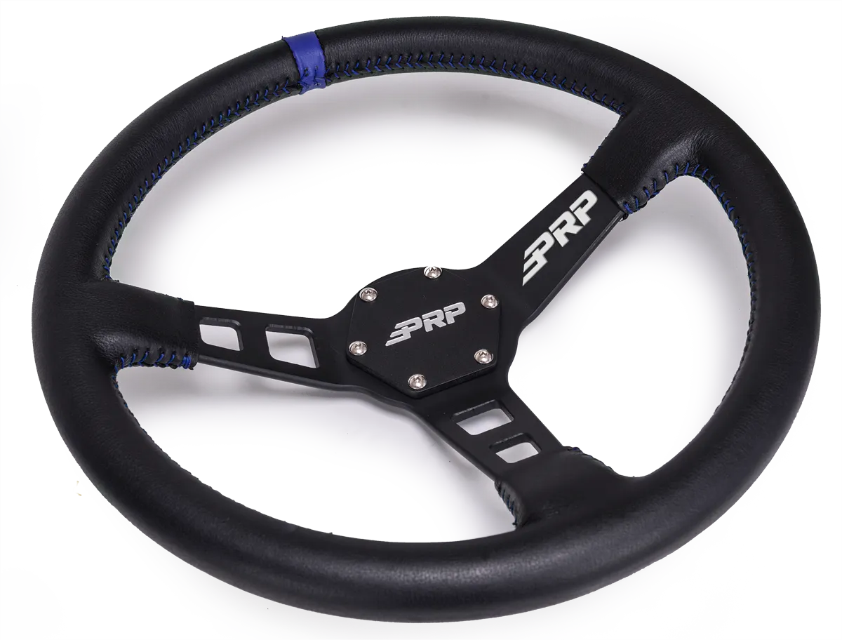 PRP DEEP DISH STEERING WHEEL – LEATHER