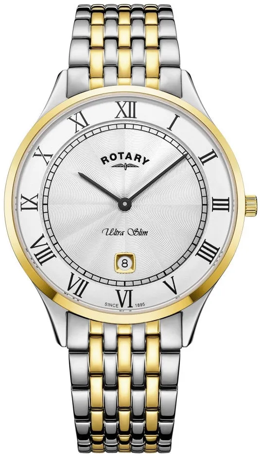 ROT Watch Ultra Slim Two Tone Gold PVD