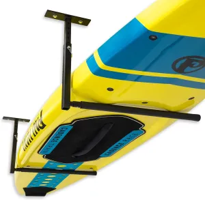 StoreYourBoard Standup Paddleboard and Surfboard Ceiling Storage Rack, Adjustable Garage Mount Hanger, Heavy Duty
