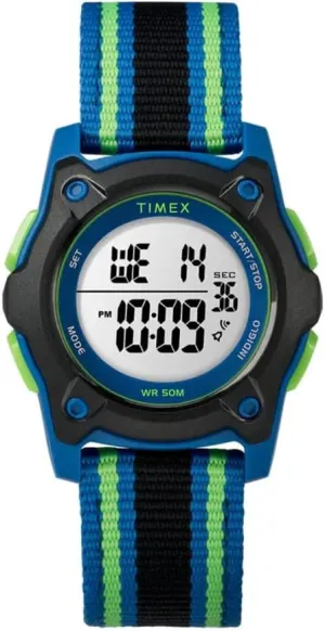 Timex TIME Machines 29mm Elastic Fabric Kids Watch