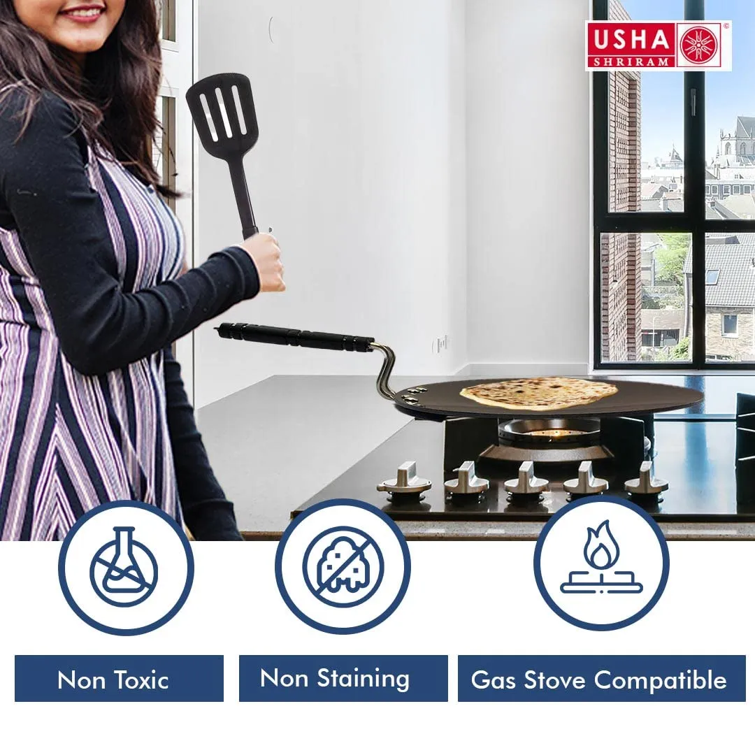 USHA SHRIRAM Stainless Steel Insulated Casserole Variation (Casserole   Tawa)