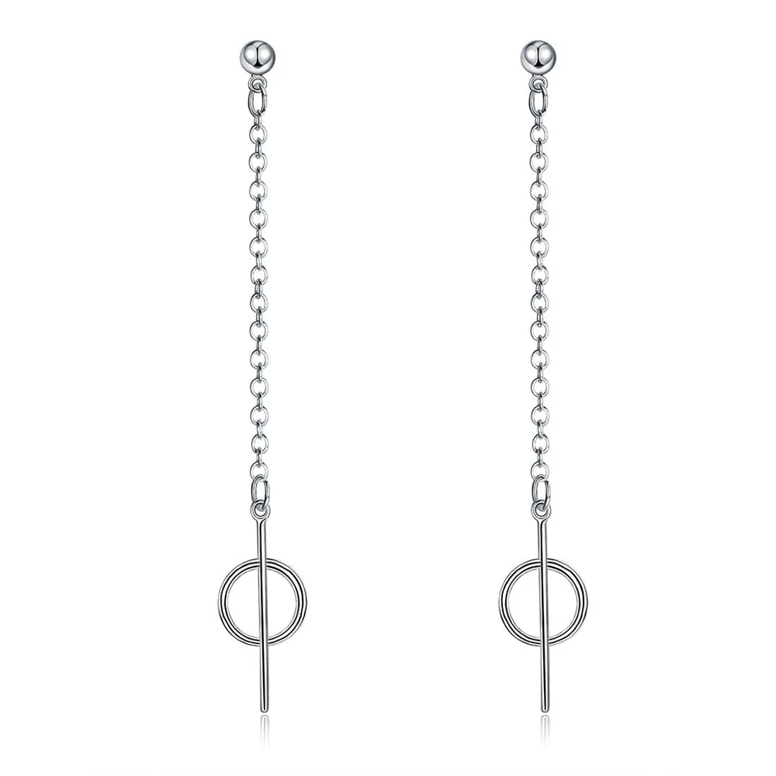 Yellow Chimes Statement Thread Modern Alloy Drop Earring for Women & Girls