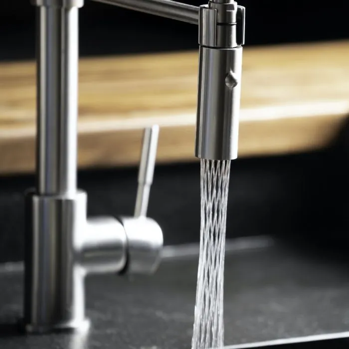 ZLINE Dante Kitchen Faucet in Electric Black Matte (11-0130-EMB)
